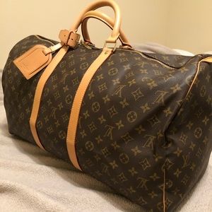 Authentic Louis Vuitton Keepall 55